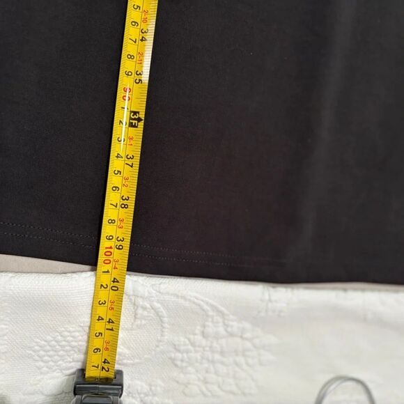 Dressy Flattering Black Dress Size Large. Perfect for elegant occasions LBD - Picture 7 of 9